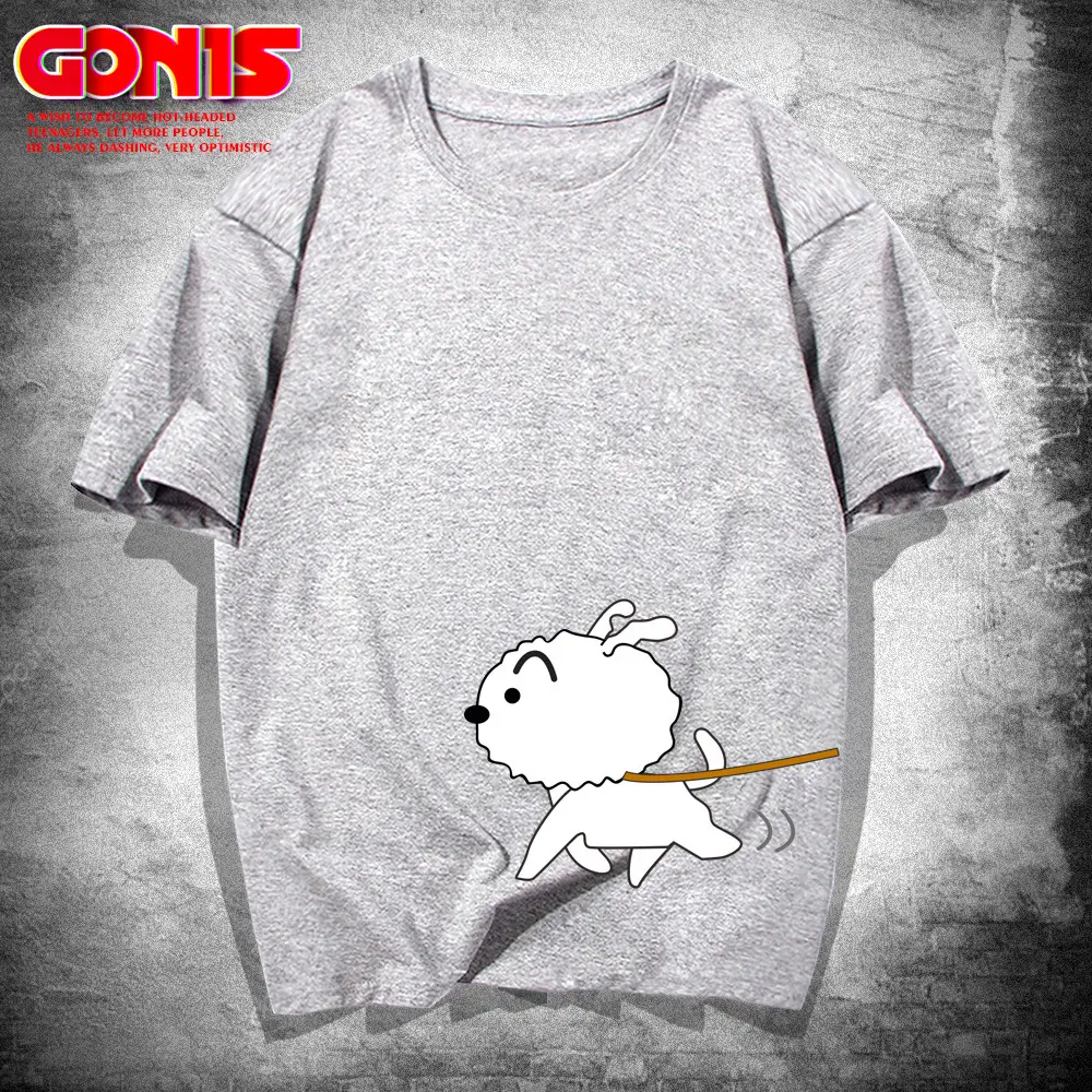 Blue Cotton T-shirt with Cartoon Print for Boys - Image 7
