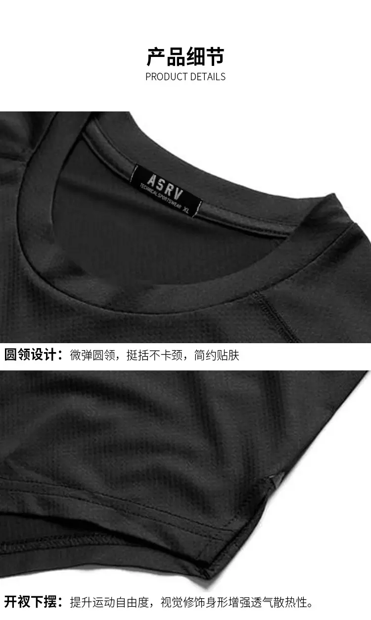 Men's American Style Long Sleeve T-Shirt Black Camo — feature 10