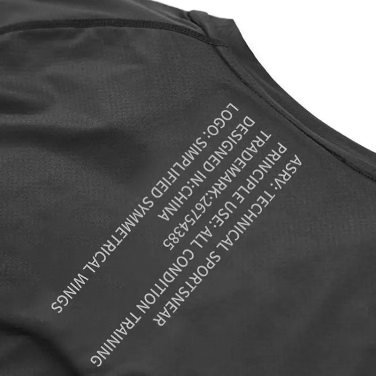 Men's American Style Long Sleeve T-Shirt Black Camo — feature 29