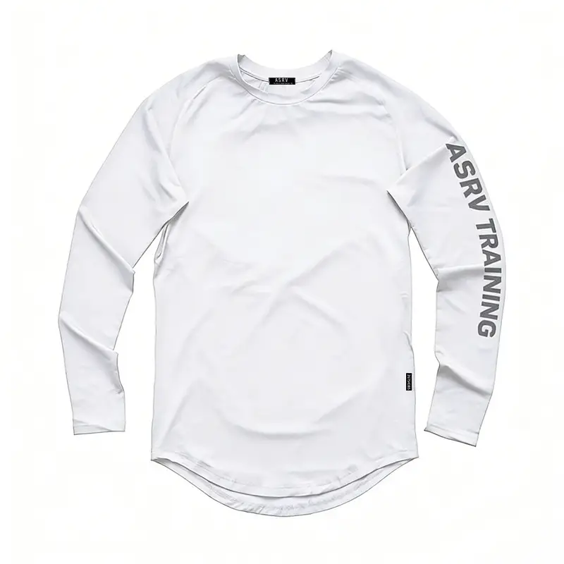 Men's American Style Long Sleeve T-Shirt Black Camo - Image 2