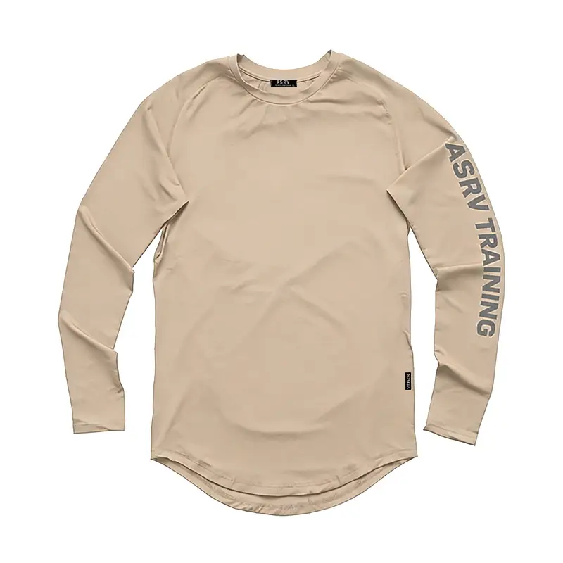 Men's American Style Long Sleeve T-Shirt Black Camo - Image 4