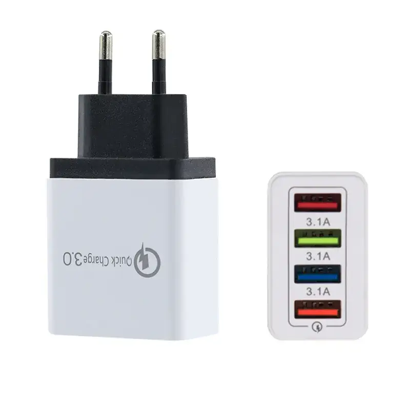 4Usb Multi-Port Charger 5V3A European Plug - Image 3