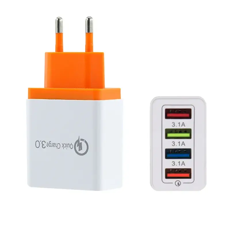 4Usb Multi-Port Charger 5V3A European Plug - Image 4