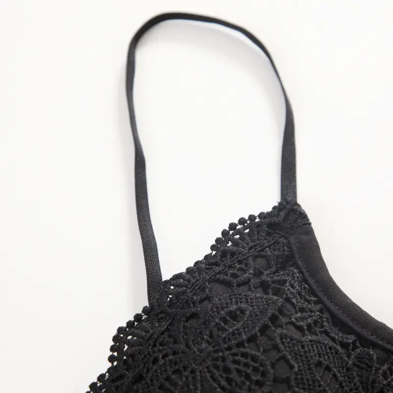 Black Lace Camisole Women's Summer Wear - Image 7