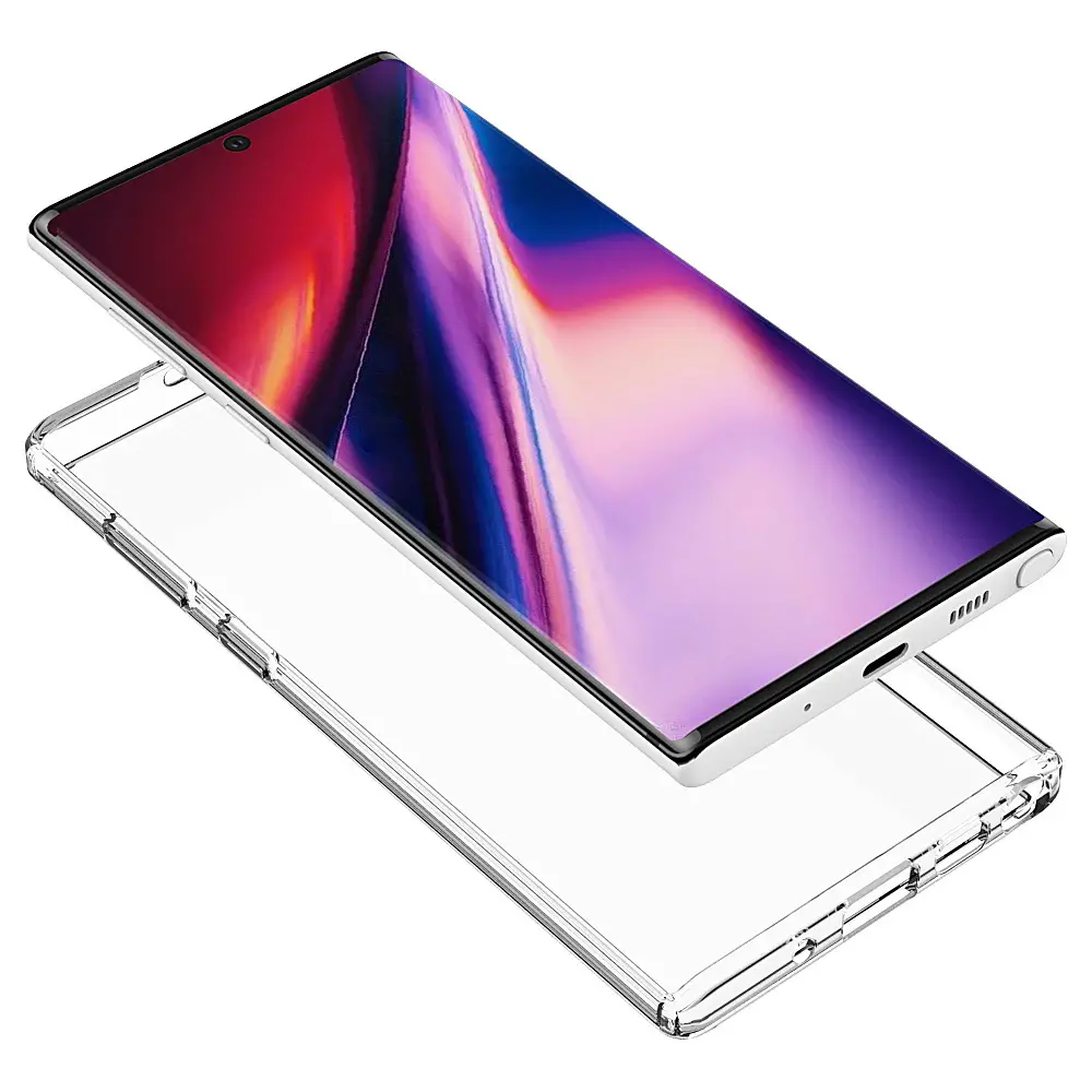 Transparent Samsung Phone Case Anti-Fall Two-One Acrylic - Image 4