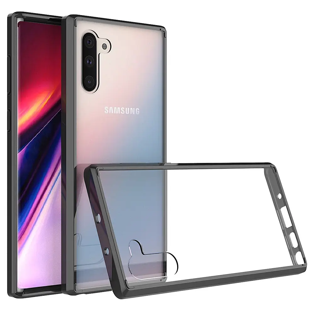 Transparent Samsung Phone Case Anti-Fall Two-One Acrylic - Image 2