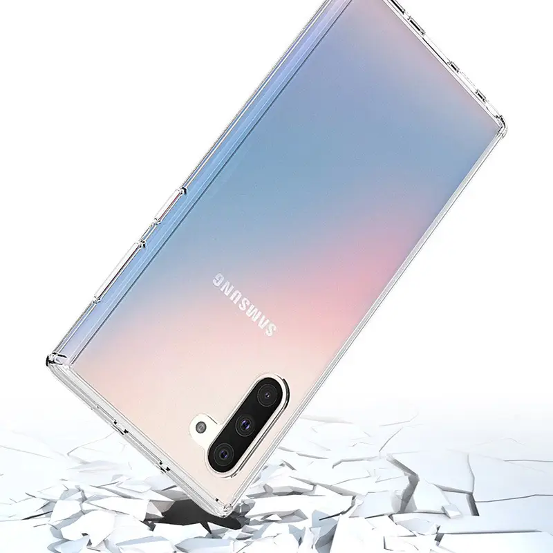 Transparent Samsung Phone Case Anti-Fall Two-One Acrylic — feature 11