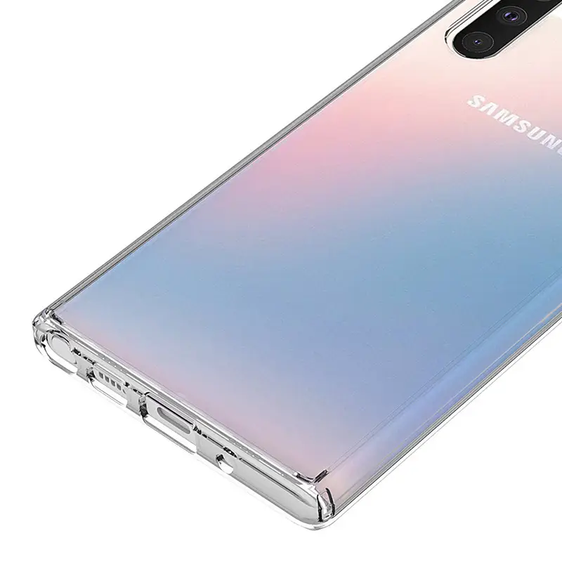 Transparent Samsung Phone Case Anti-Fall Two-One Acrylic — feature 13