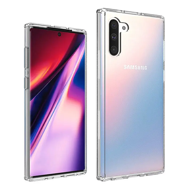 Transparent Samsung Phone Case Anti-Fall Two-One Acrylic — feature 14