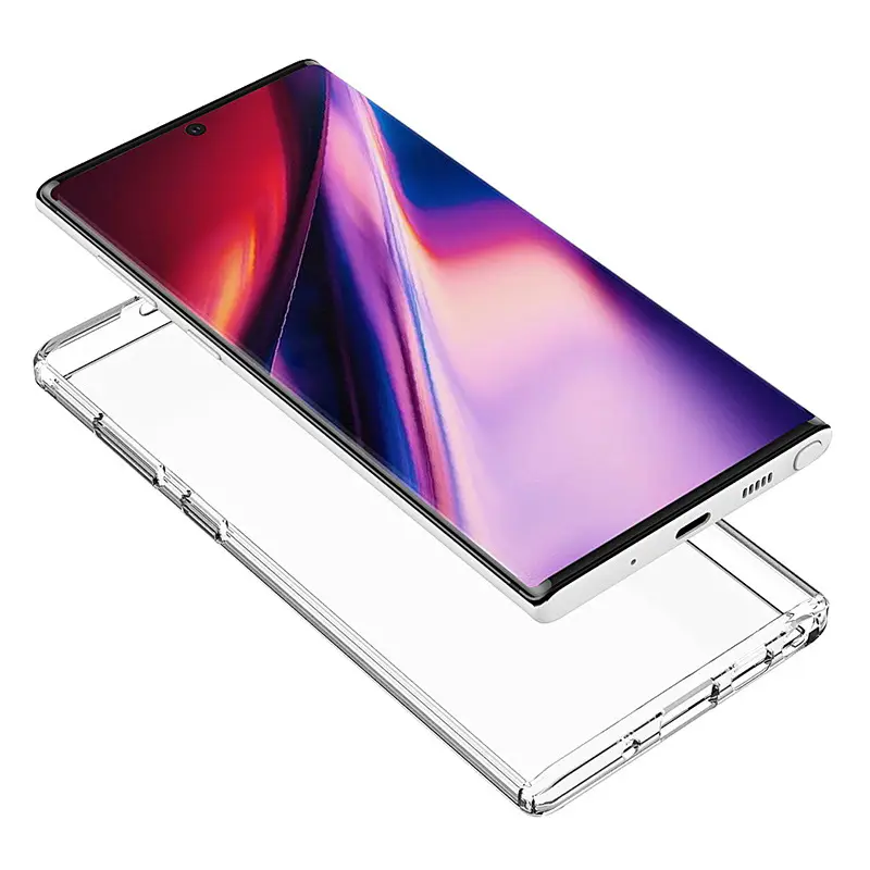 Transparent Samsung Phone Case Anti-Fall Two-One Acrylic — feature 6