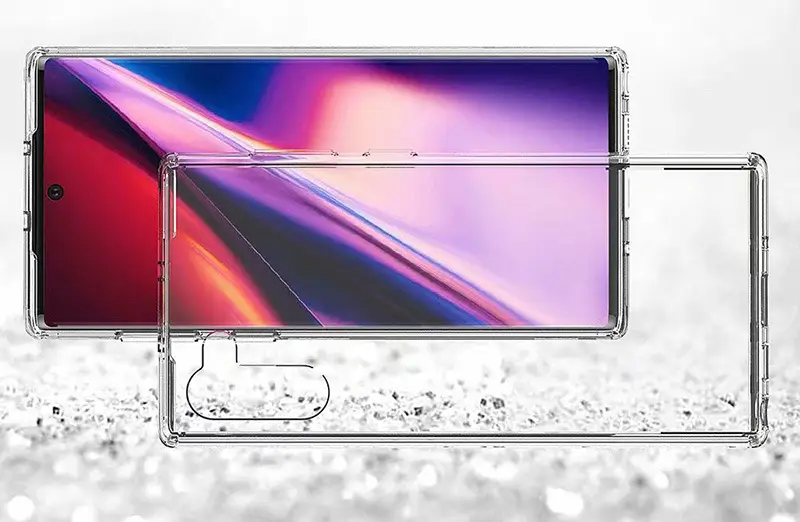 Transparent Samsung Phone Case Anti-Fall Two-One Acrylic — feature 7