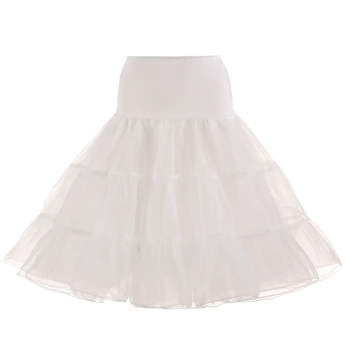 Red White Tulle Ball Skirt for Women Wedding Dress - Image 4
