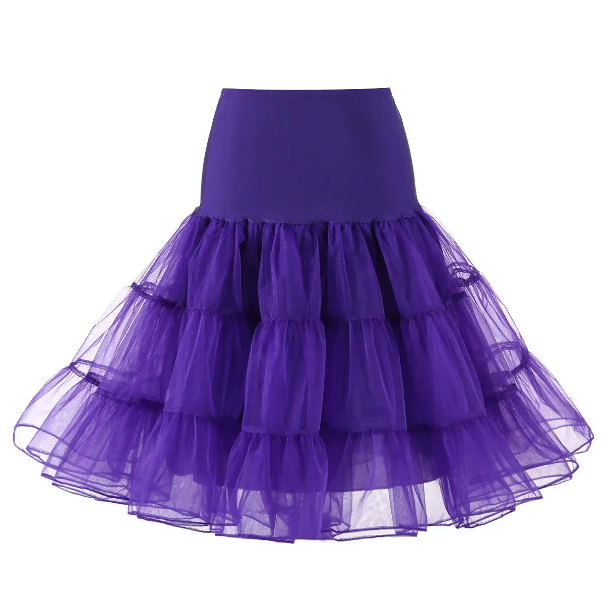 Red White Tulle Ball Skirt for Women Wedding Dress - Image 12