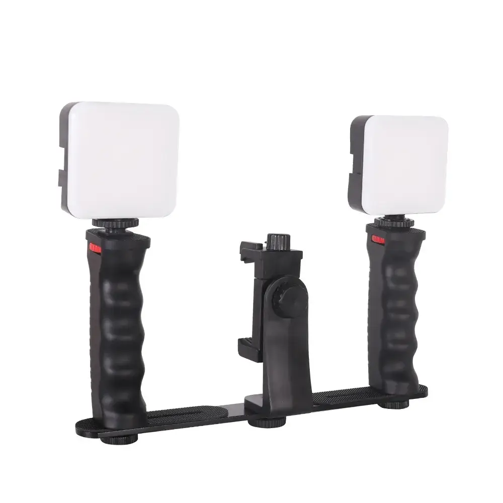 Rotating Pan-Tilt Stabilizer with Fill Light for Mobile Phones - Image 19
