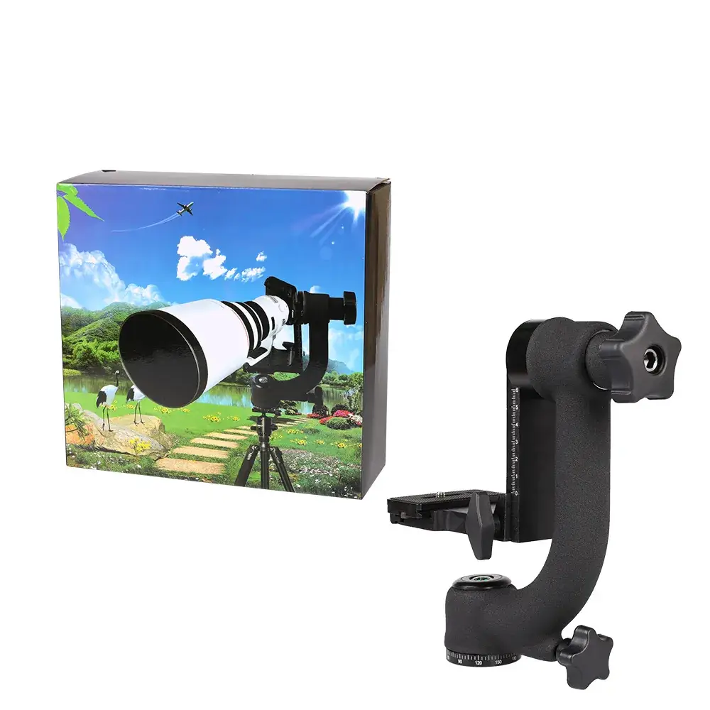 Rotating Pan-Tilt Stabilizer with Fill Light for Mobile Phones — feature 19