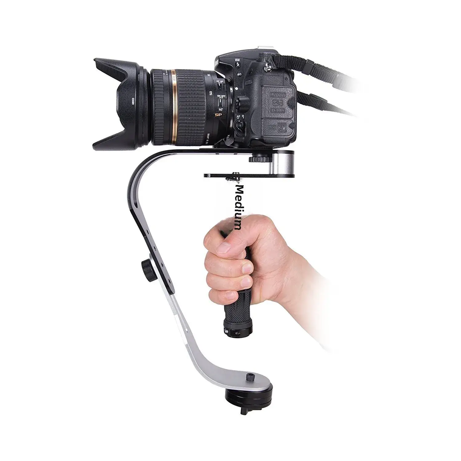 Rotating Pan-Tilt Stabilizer with Fill Light for Mobile Phones - Image 8