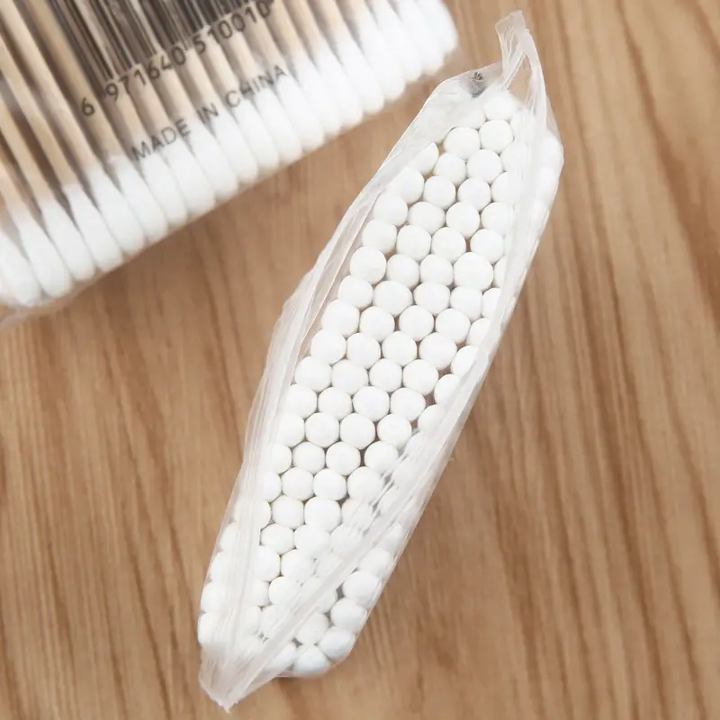 100 Pcs Cotton Swabs Double Head Makeup Remover - Image 3