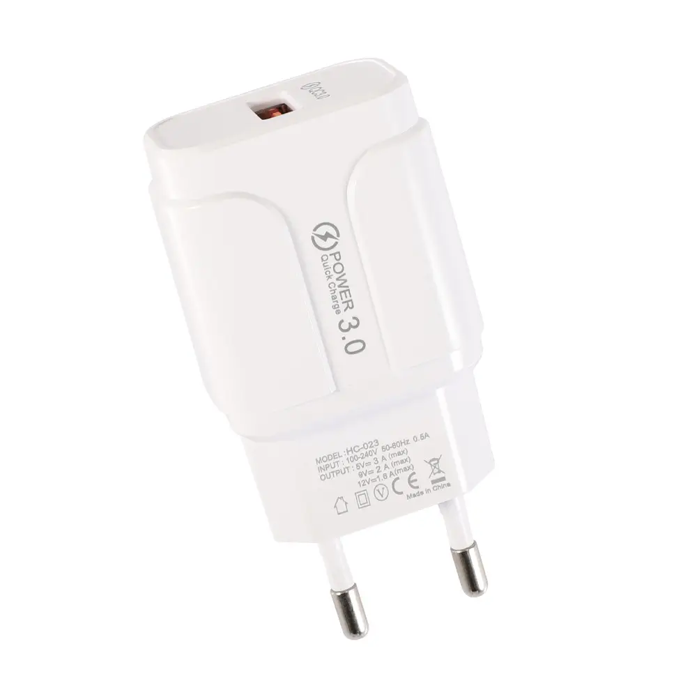 5V/9V/12v QC3.0 USB Travel Charger - Image 2