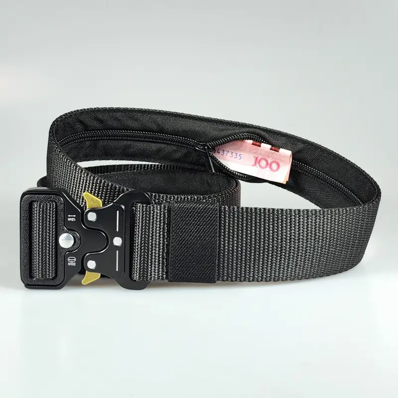 Tactical Hidden Money Belt Men Nylon Cobra Buckle Quick Hair β feature 6