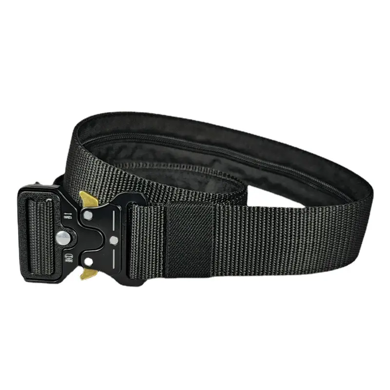 Tactical Hidden Money Belt Men Nylon Cobra Buckle Quick Hair