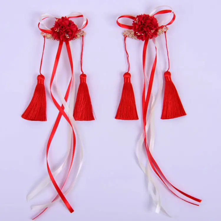 Girls Princess Headband Flower Wreath Mesh Hair Accessory