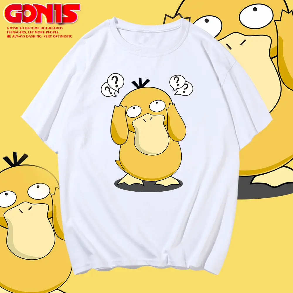 Detective Pikachu Anime T-Shirt Yellow Men Women - Image 10