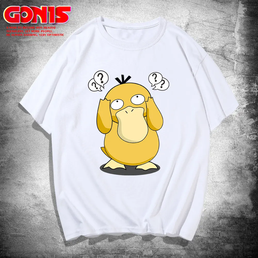 Detective Pikachu Anime T-Shirt Yellow Men Women - Image 2