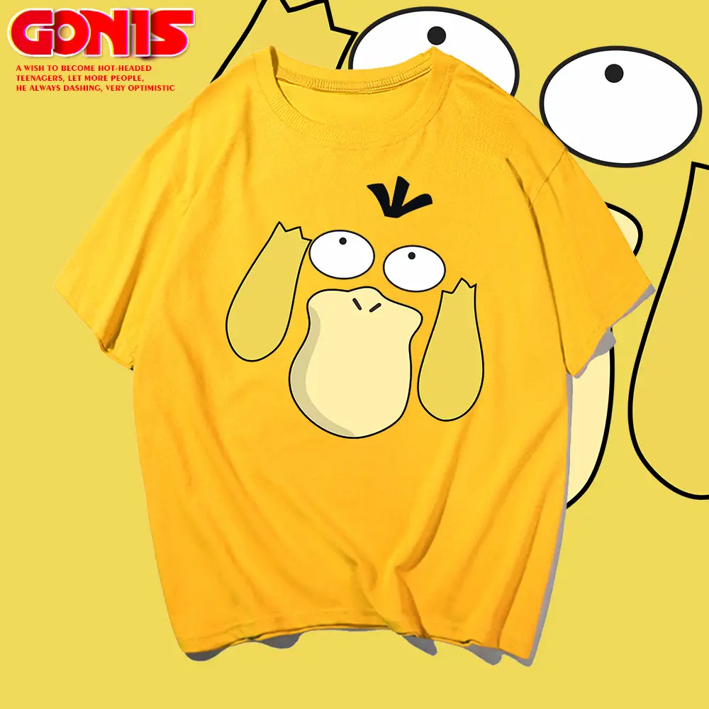 Men Women Red Pikachu Graphic T-Shirt - Image 11