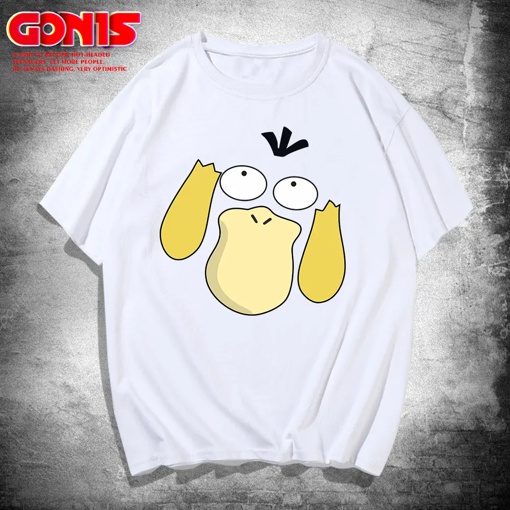 Men Women Red Pikachu Graphic T-Shirt - Image 2