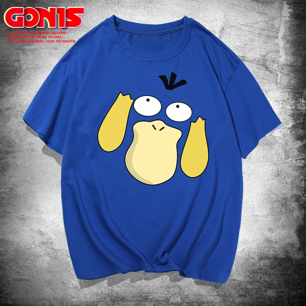 Men Women Red Pikachu Graphic T-Shirt - Image 5