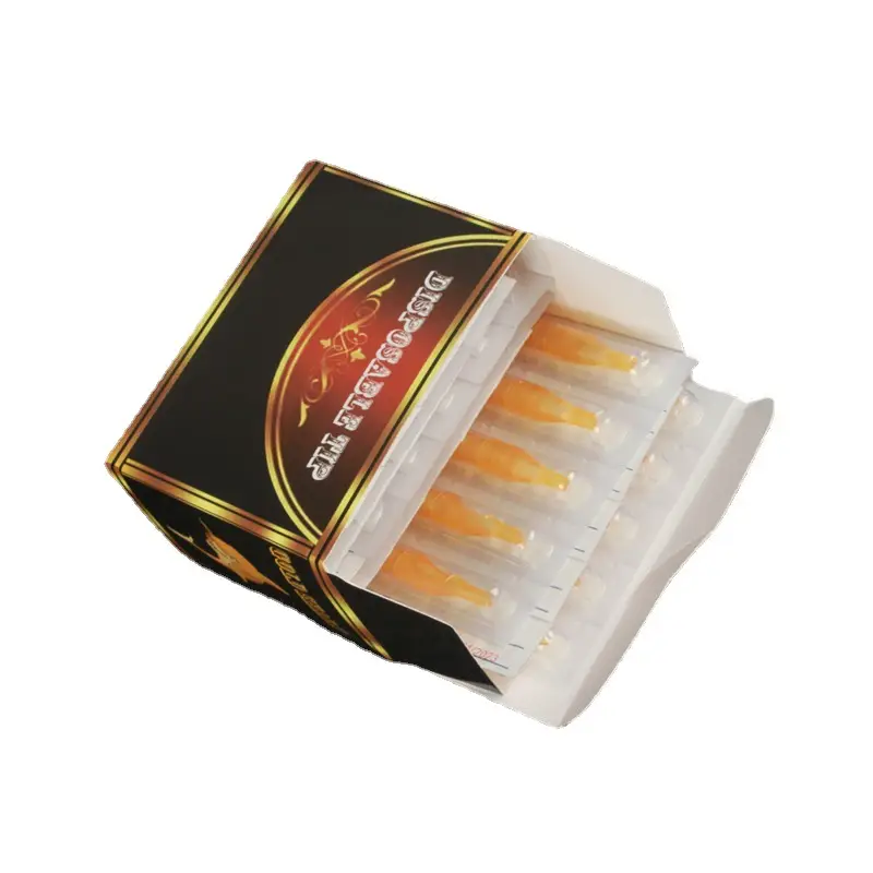 Golden Shark Tattoo Disposable Needle Mouth 50pcs