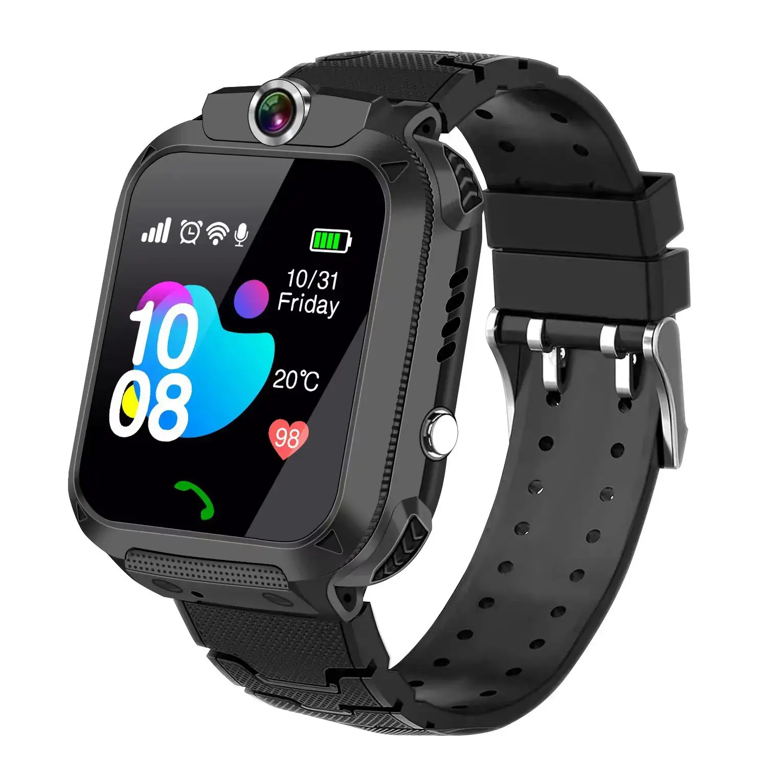 Pink Touchscreen Smart Watch for Kids 4G Waterproof - Image 13