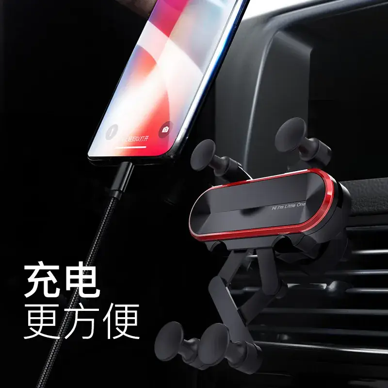 Universal Gravity Mini Phone Holder for Air Vent - Image 13