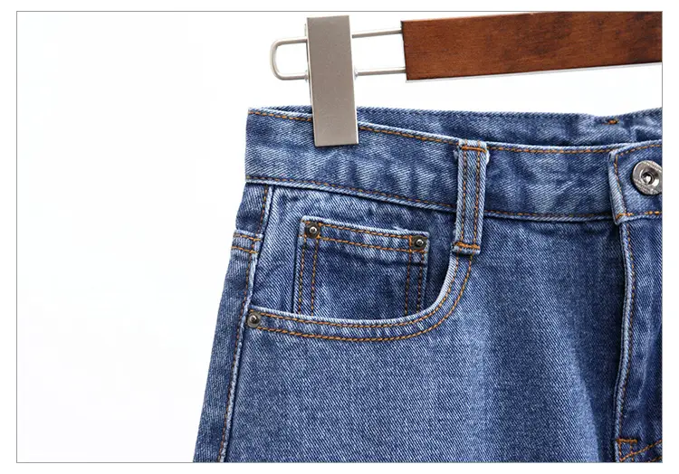 2024 Rockaway Beach Denim Skirt High Waist — feature 43