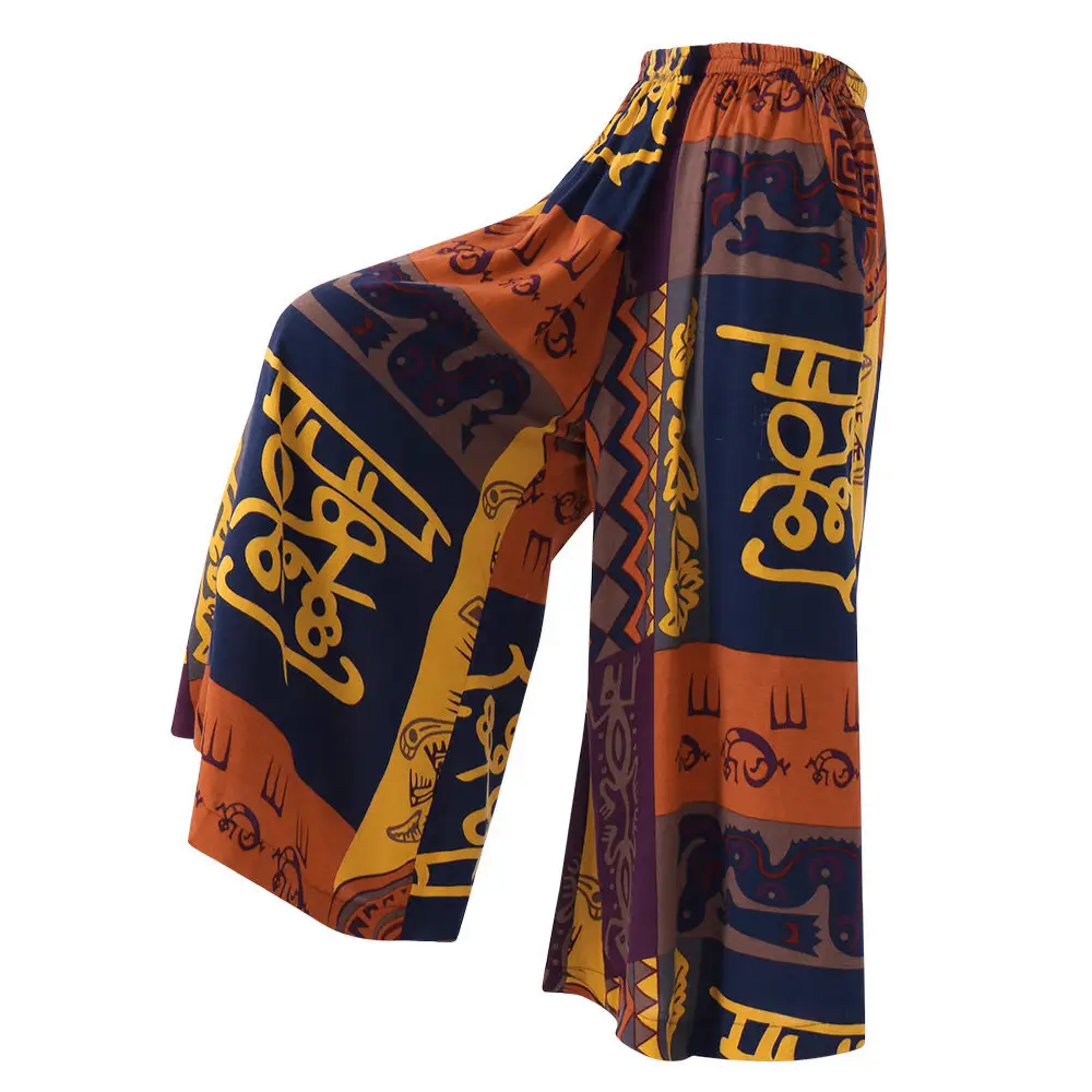 Autumn 2023 Loose Printed Casual Pants for Women - Image 7
