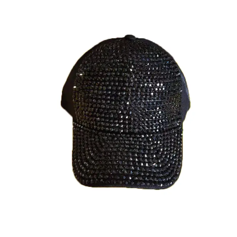 Women's Spring Diamond Hats Pink Black Korean Style - Image 13