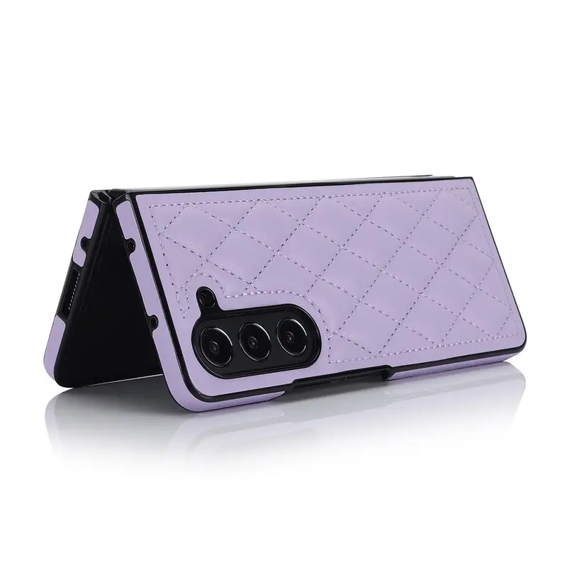 Samsung Z Fold 3 Leather Protective Case - Image 13