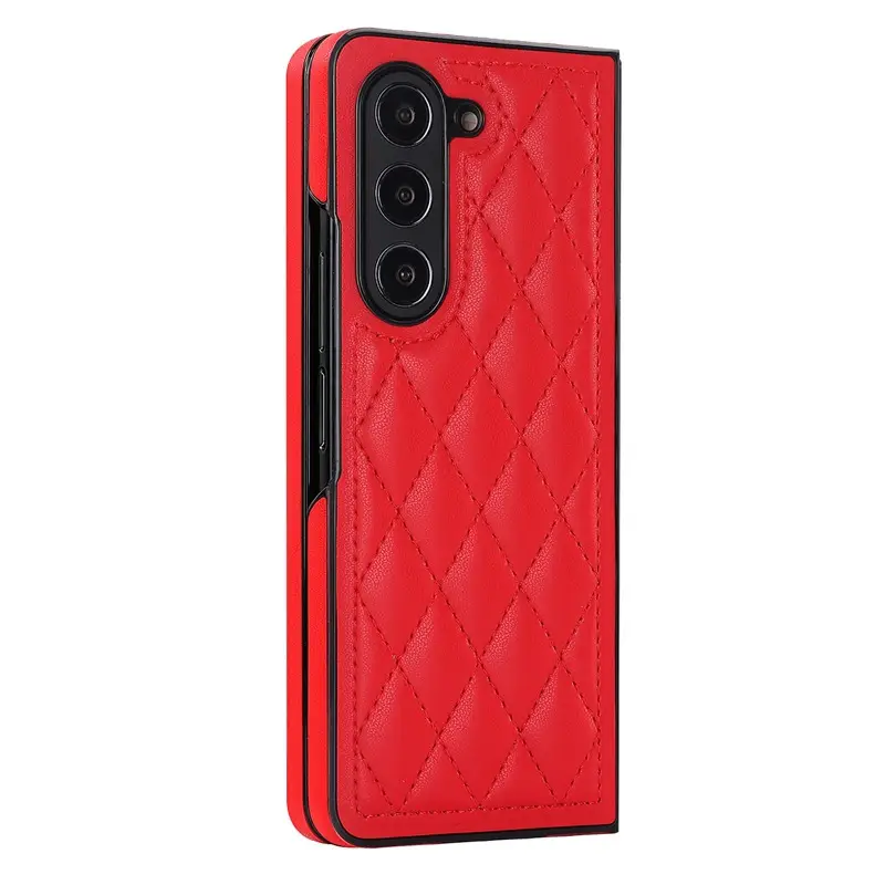 Samsung Z Fold 3 Leather Protective Case - Image 5