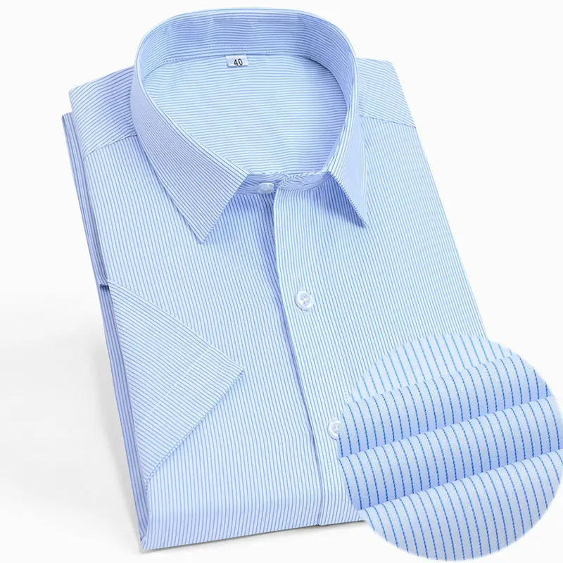 White Long Sleeve Shirt for Men Spring Autumn - Image 11
