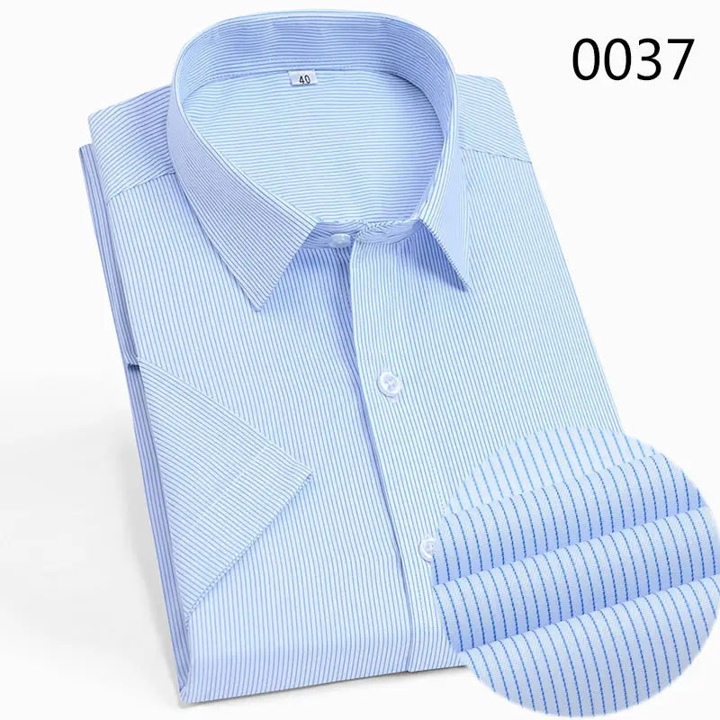 White Long Sleeve Shirt for Men Spring Autumn - Image 3