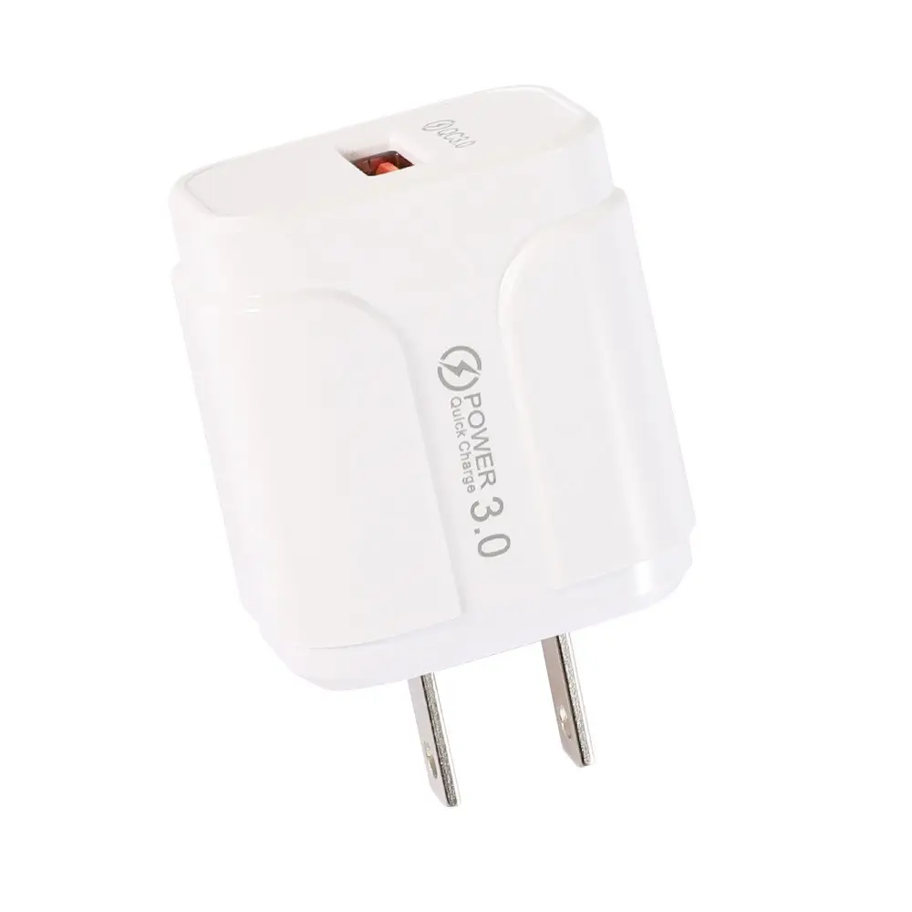 Factory Wholesale QC3.0 Fast Charger Black - Image 5