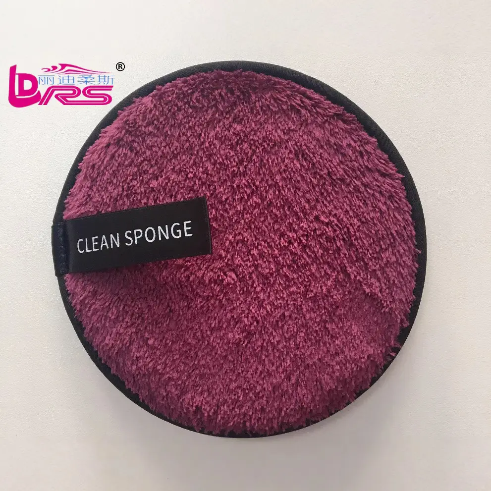 Factory Wholesale Magic Lazy Clean Sponge Makeup Remover Round - Image 8