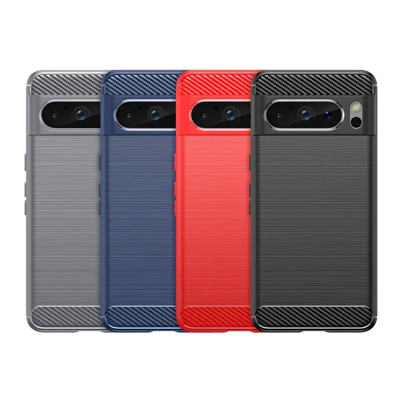 Google Pixel 8A Pro Silicone Protective Case Red - Image 7