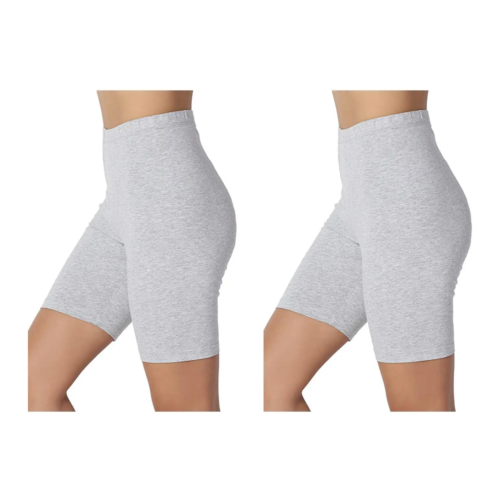 Women's Grey Flat Yoga Pants 17 Color 6 Yard