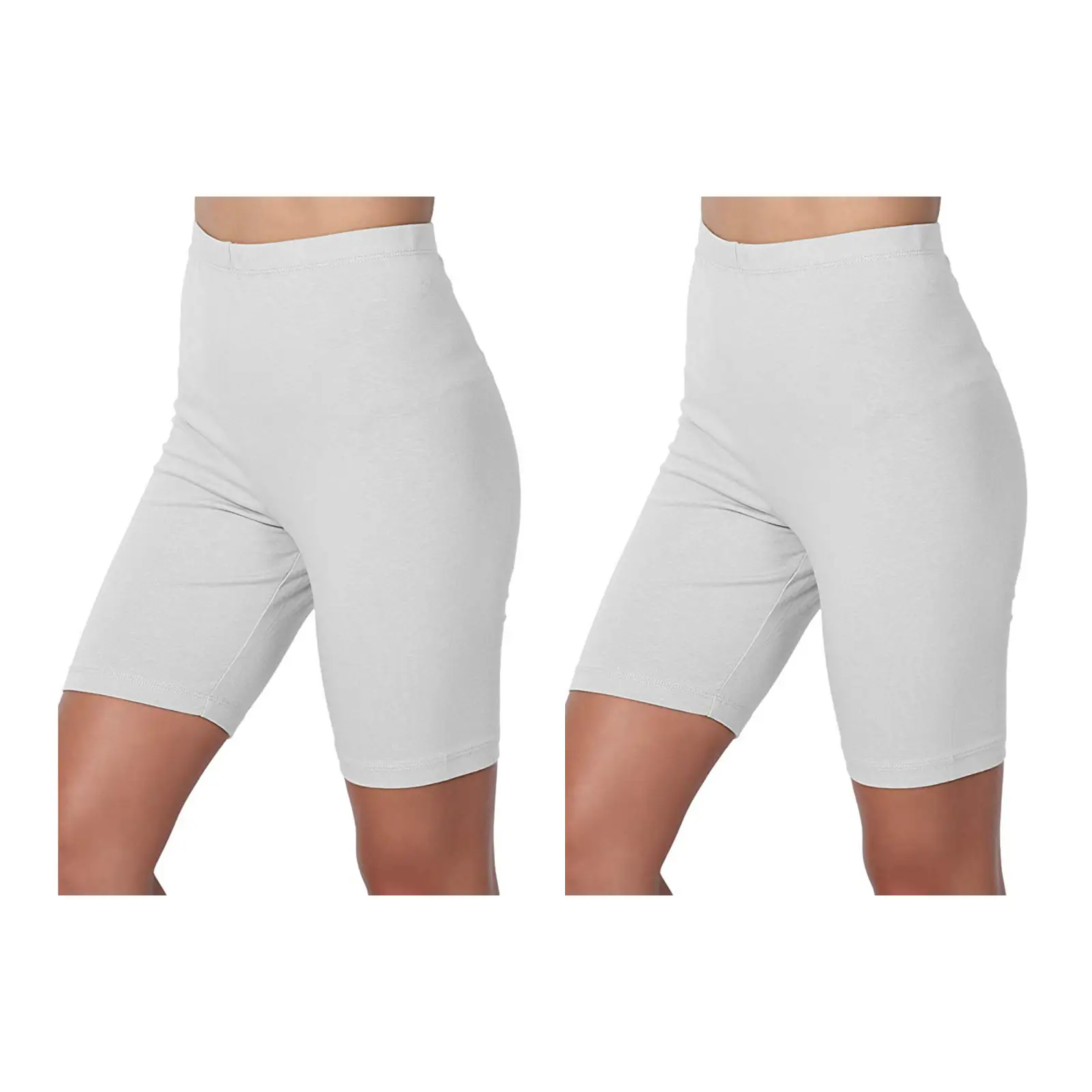 Women's Grey Flat Yoga Pants 17 Color 6 Yard