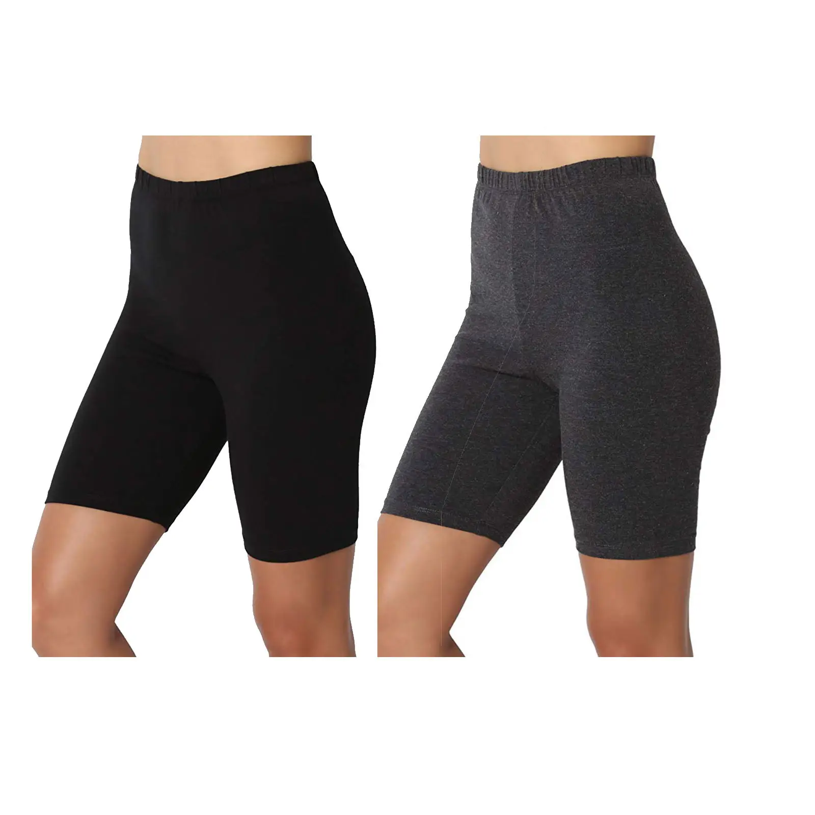 Women's Grey Flat Yoga Pants 17 Color 6 Yard