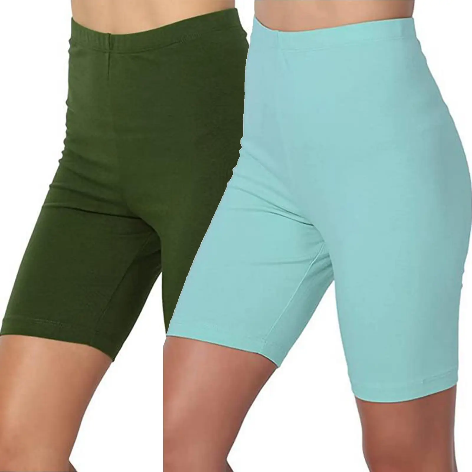 Women's Grey Flat Yoga Pants 17 Color 6 Yard