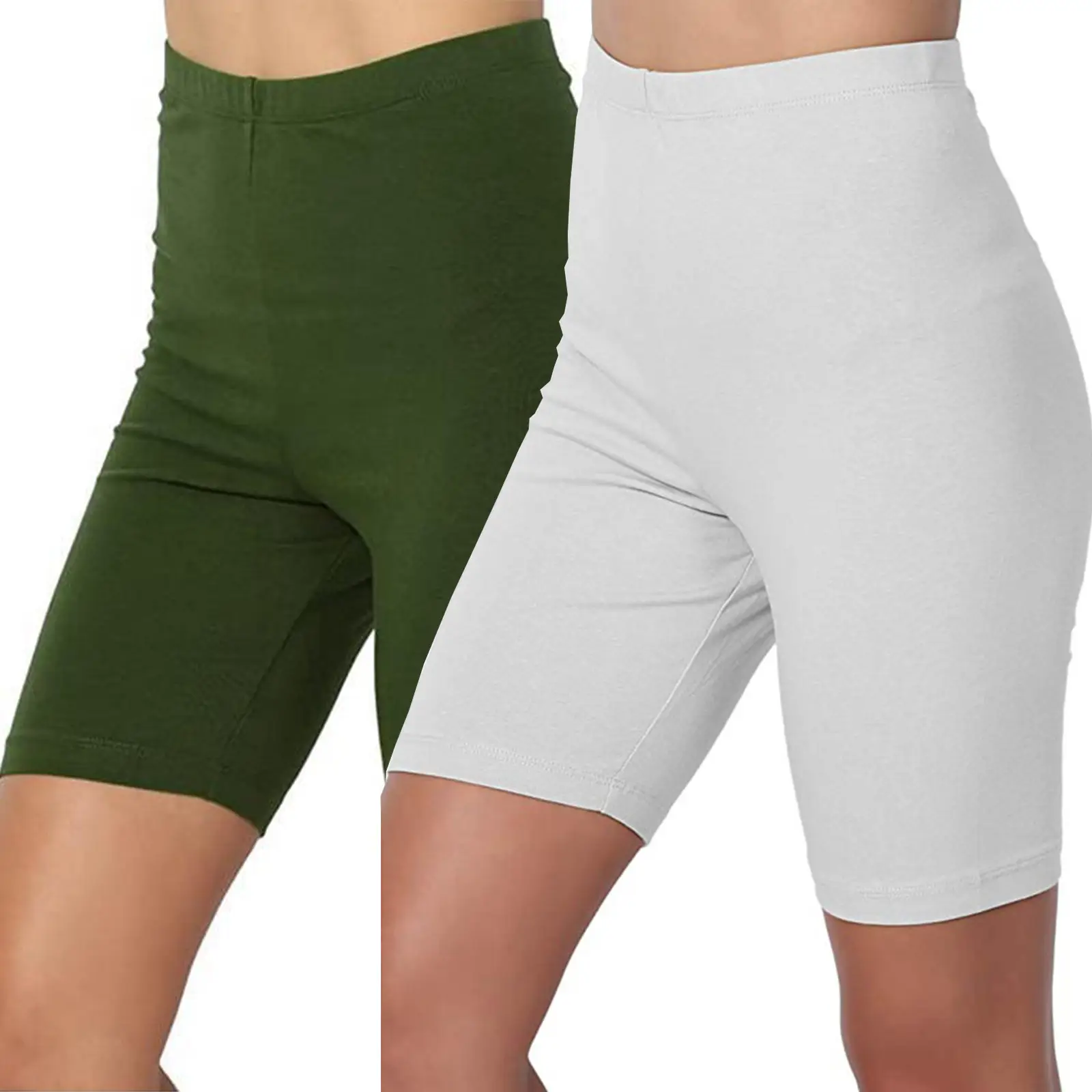 Women's Grey Flat Yoga Pants 17 Color 6 Yard