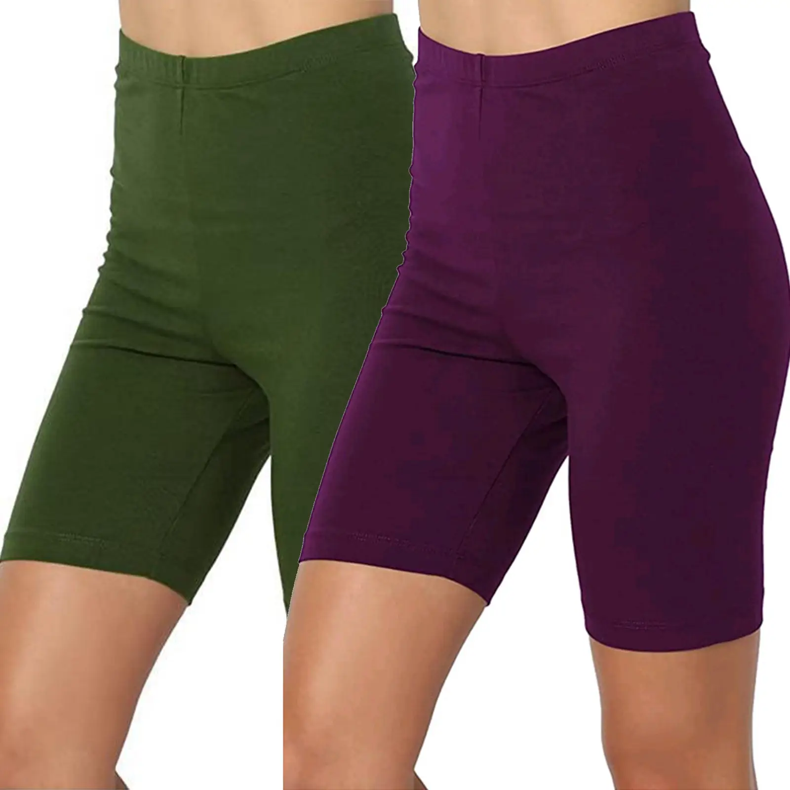 Women's Grey Flat Yoga Pants 17 Color 6 Yard