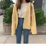2025 Korean Style Pink Mink Sweater for Women — feature 3
